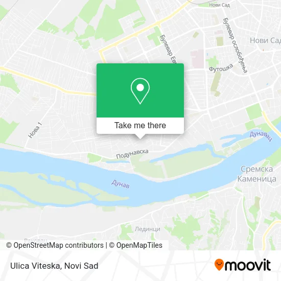 Ulica Viteska map
