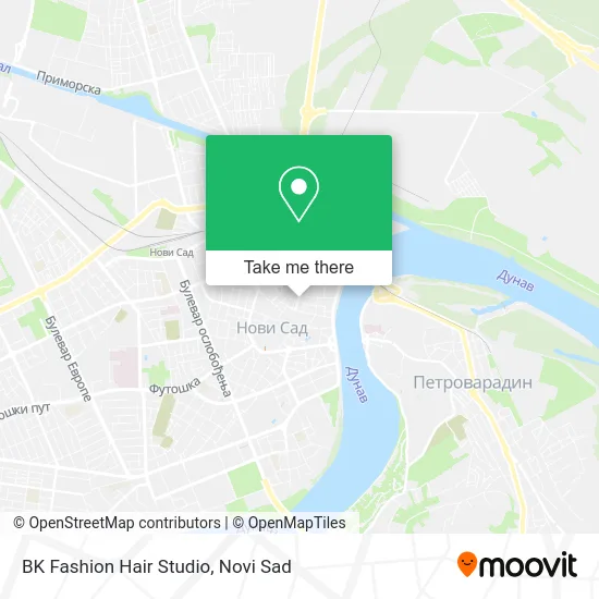 BK Fashion Hair Studio map