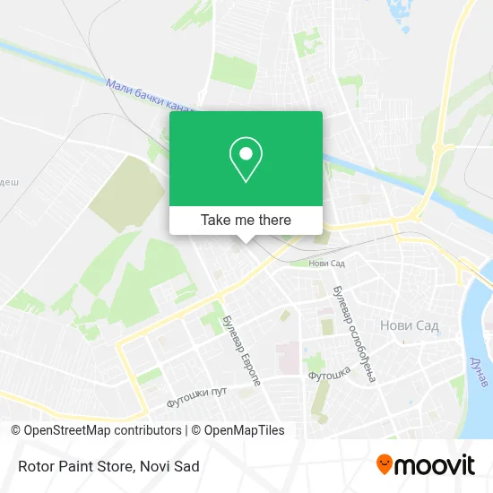 Rotor Paint Store map