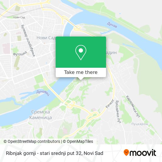 Ribnjak gornji - stari srednji put 32 map