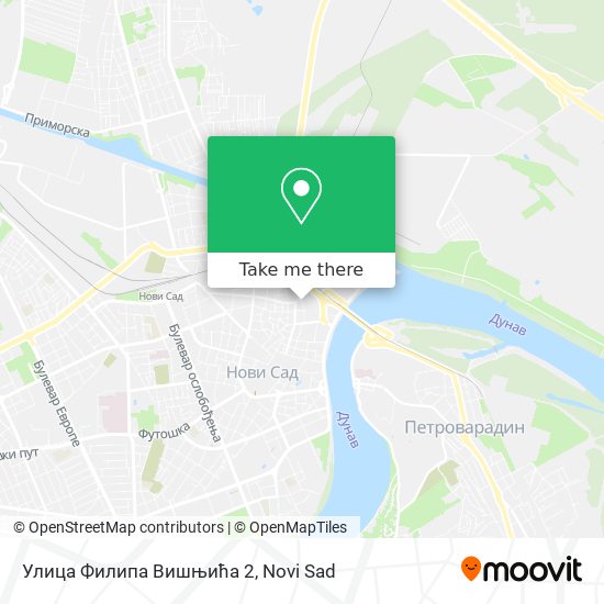 Улица Филипа Вишњића 2 map