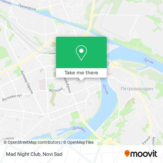 Mad Night Club map