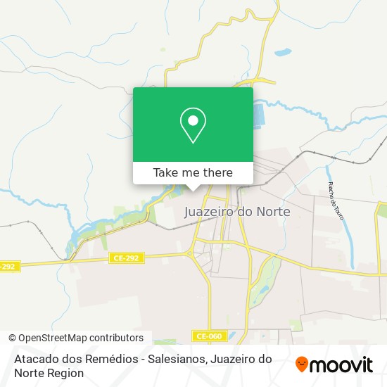 Atacado dos Remédios - Salesianos map