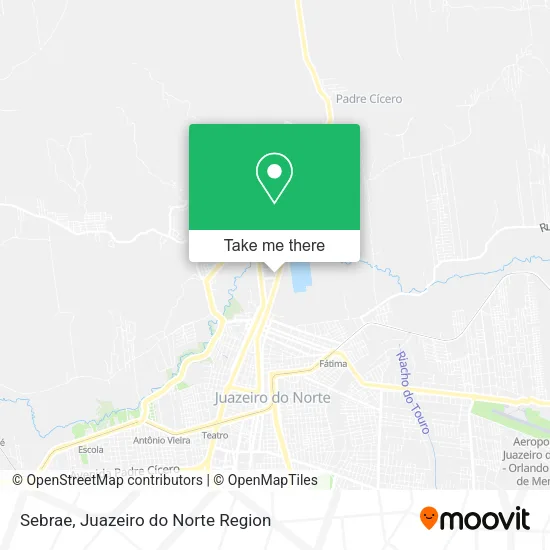 Sebrae map
