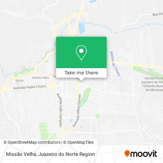 Missão Velha map