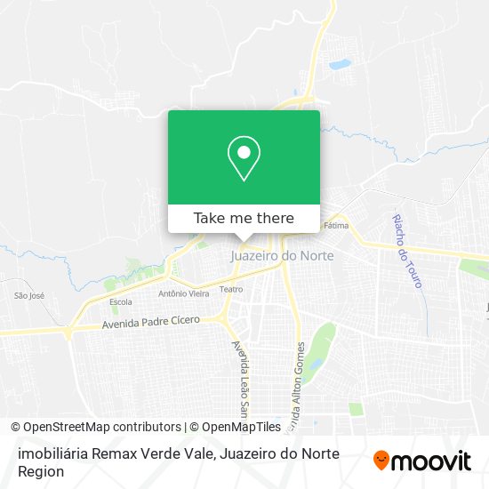 Mapa imobiliária Remax Verde Vale