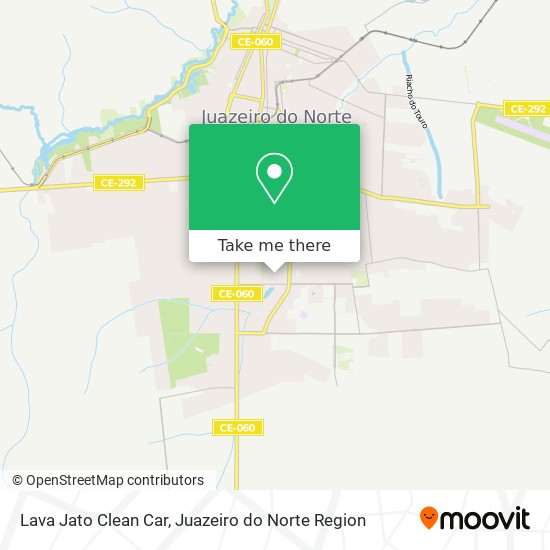 Mapa Lava Jato Clean Car
