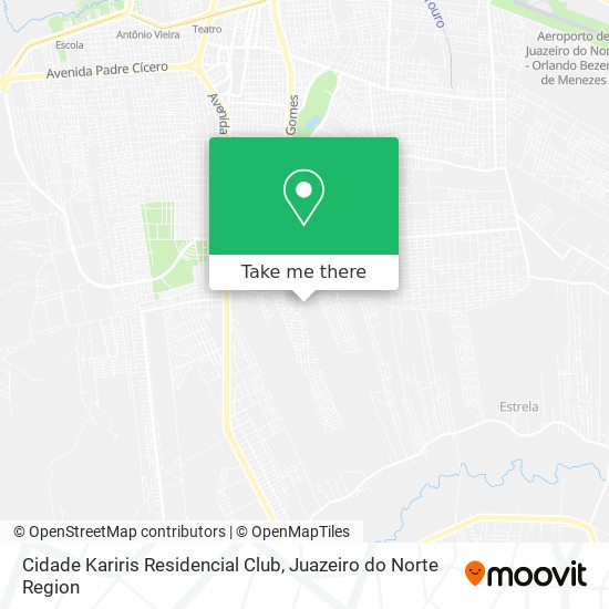 Mapa Cidade Kariris Residencial Club