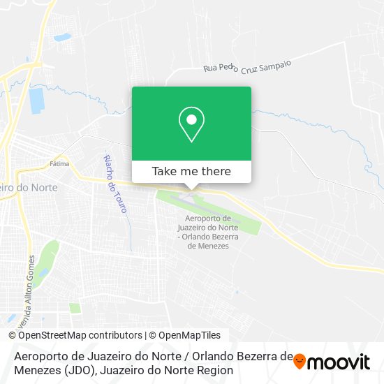 Aeroporto de Juazeiro do Norte / Orlando Bezerra de Menezes (JDO) map