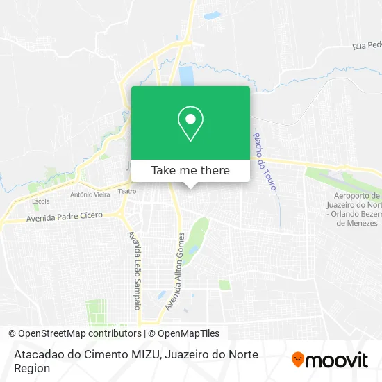 Atacadao do Cimento MIZU map
