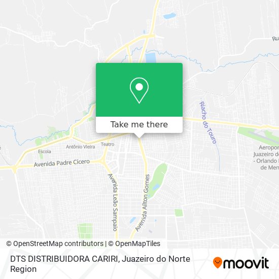 Mapa DTS  DISTRIBUIDORA CARIRI