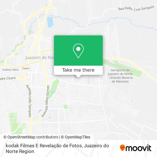 Mapa kodak Filmes E Revelação de Fotos