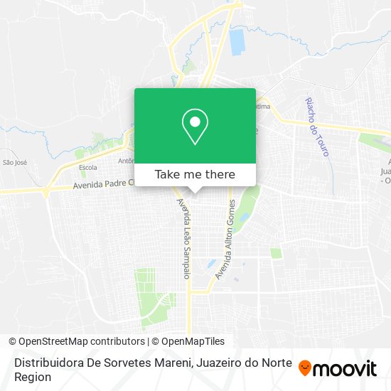 Distribuidora De Sorvetes Mareni map