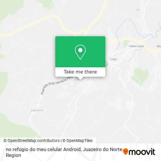 no refúgio do meu celular Android map