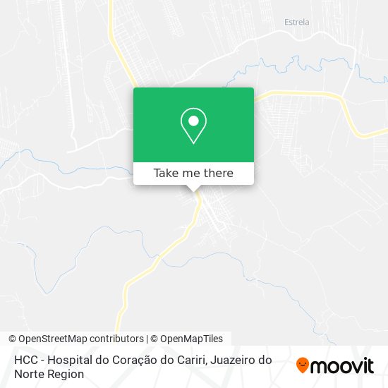 HCC - Hospital do Coração do Cariri map
