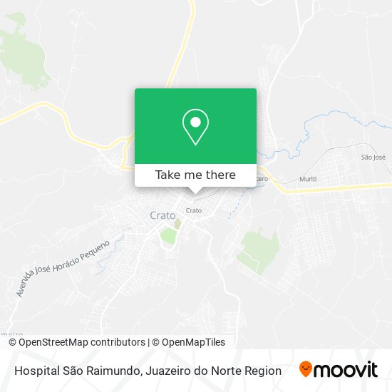 Hospital São Raimundo map