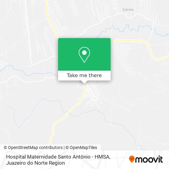 Hospital Maternidade Santo Antônio - HMSA map