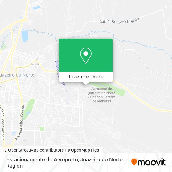 Estacionamento do Aeroporto map