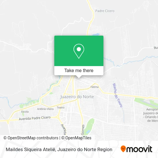 Maildes Siqueira Ateliê map