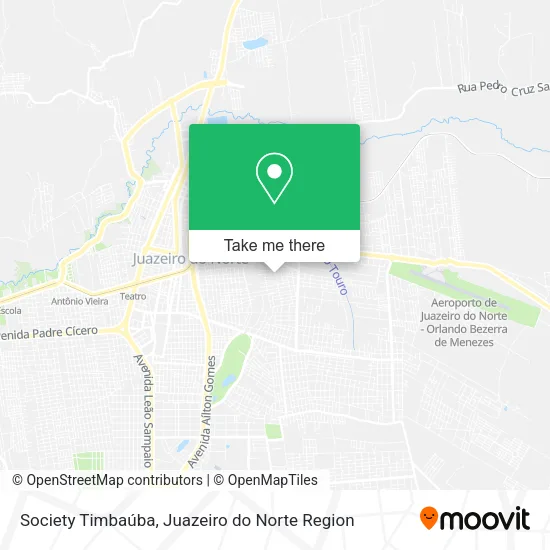 Society Timbaúba map
