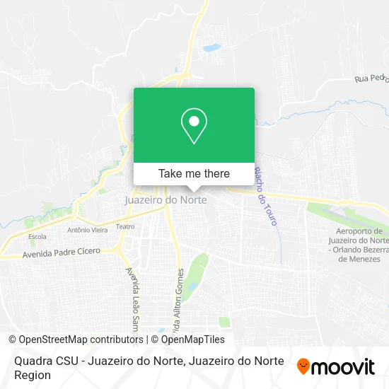 Quadra CSU - Juazeiro do Norte map