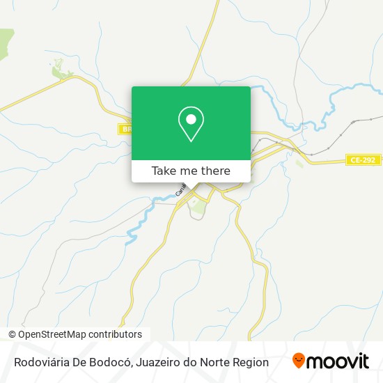 Rodoviária De Bodocó map