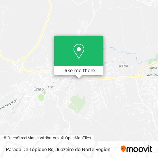 Mapa Parada De Topique Rs