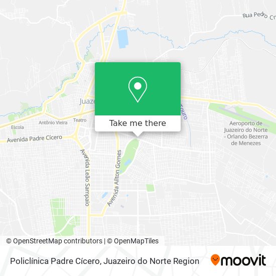 Policlínica Padre Cícero map