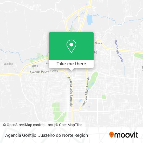 Agencia Gontijo map