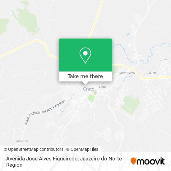 Avenida José Alves Figueiredo map