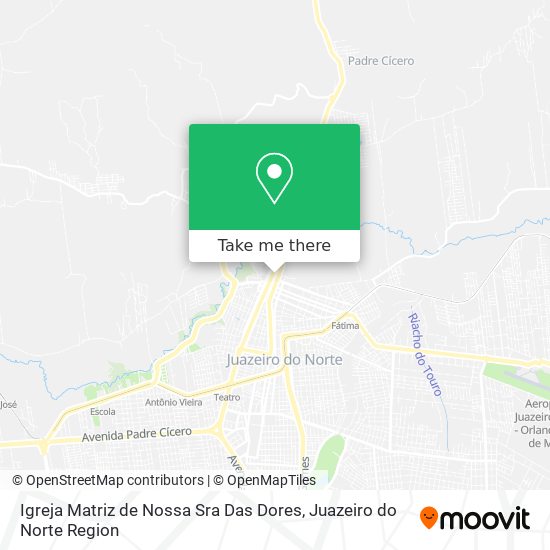 Igreja Matriz de Nossa Sra Das Dores map