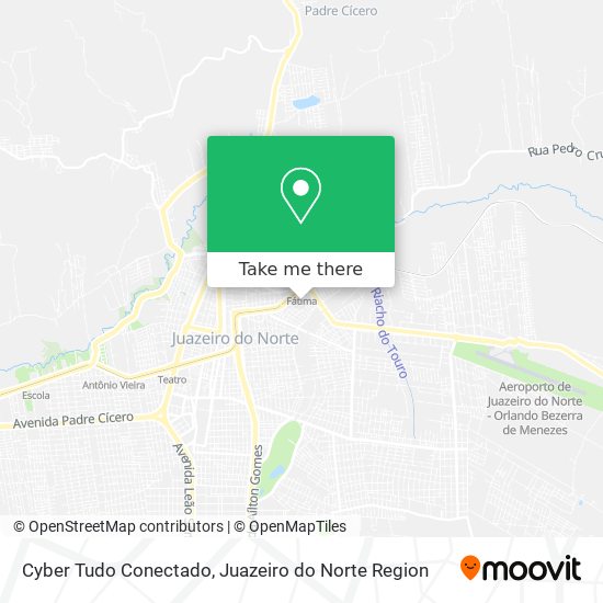 Cyber Tudo Conectado map