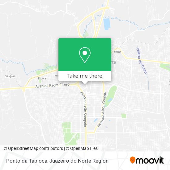 Ponto da Tapioca map