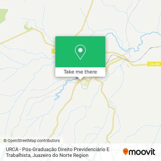 URCA - Pós-Graduação Direito Previdenciário E Trabalhista map