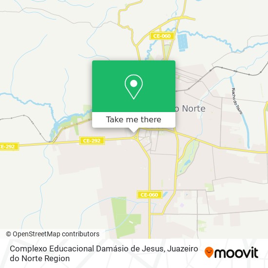 Complexo Educacional Damásio de Jesus map