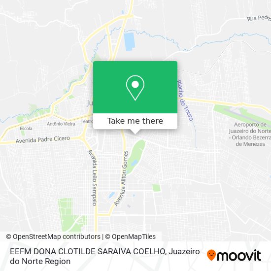 Mapa EEFM DONA CLOTILDE SARAIVA COELHO
