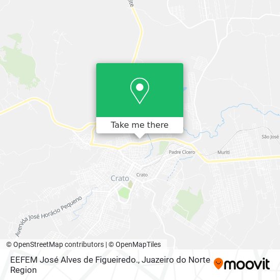 Mapa EEFEM José Alves de Figueiredo.