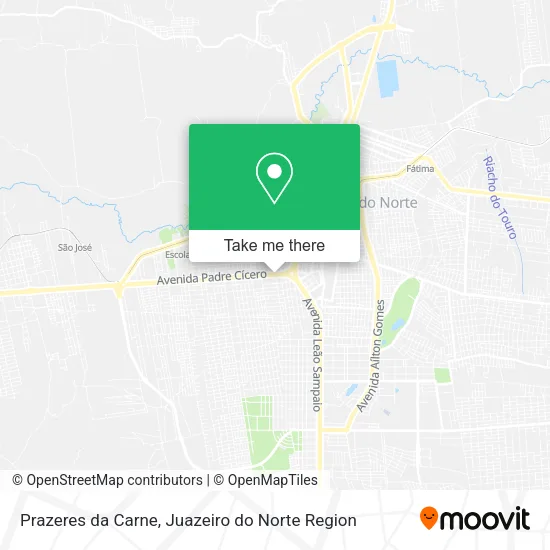 Prazeres da Carne map