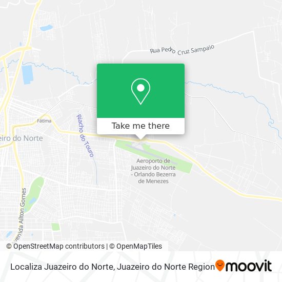 Localiza Juazeiro do Norte map