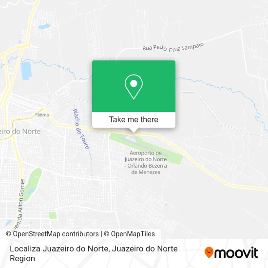 Localiza Juazeiro do Norte map