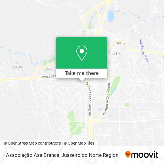 Associação Asa Branca map