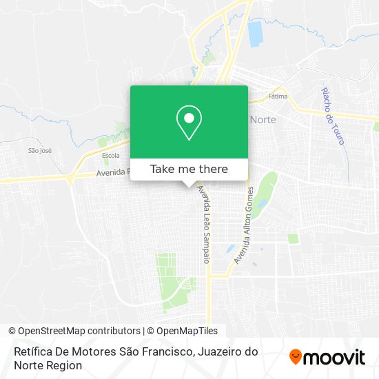 Retífica De Motores São Francisco map