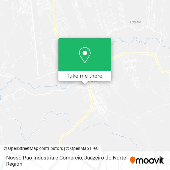 Mapa Nosso Pao Industria e Comercio