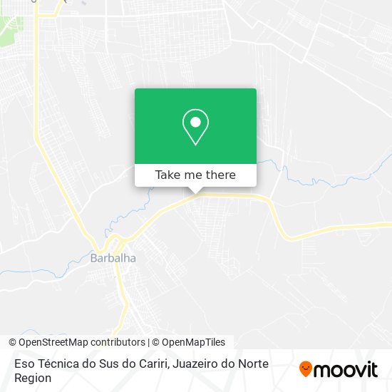 Eso Técnica do Sus do Cariri map