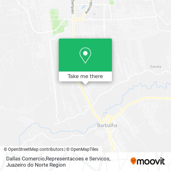 Dallas Comercio,Representacoes e Servicos map