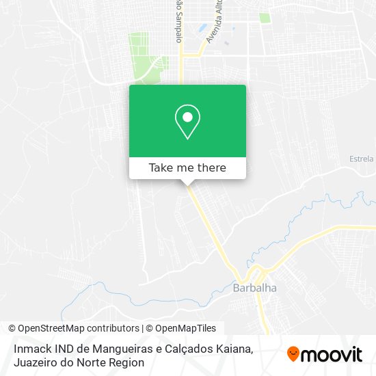 Inmack IND de Mangueiras e Calçados Kaiana map