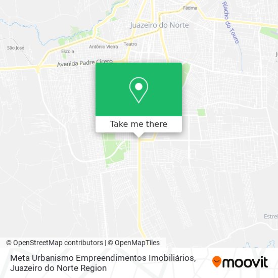 Meta Urbanismo Empreendimentos Imobiliários map