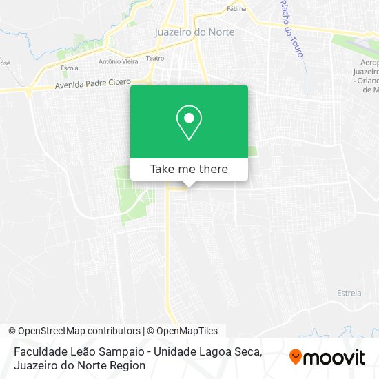 Faculdade Leão Sampaio - Unidade Lagoa Seca map