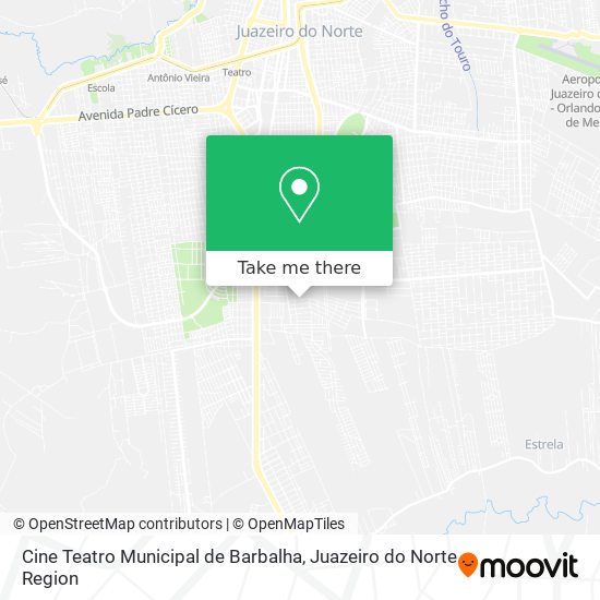 Cine Teatro Municipal de Barbalha map