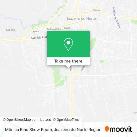 Mônica Bino Show Room map